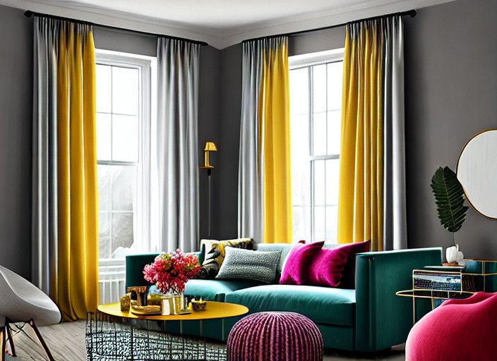 Curtain Colors Unveiled Top 10 Ideas Living Room